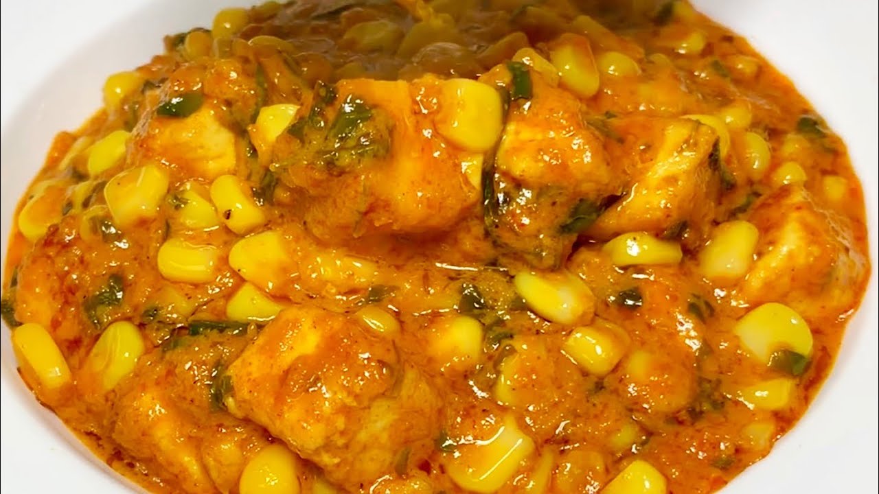 Corn Paneer Masala