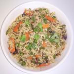 Fried Vegetable Pulao Rice