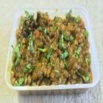 Eggplant with Tuvar Lilva
