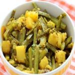 Gawar (Cluster Bean) Aloo 
