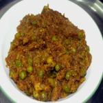 Eggplant (Baingan) with Peas