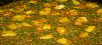 Matar (Peas) Paneer Masala