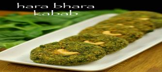 Hara Bhara Veg Kabab with Chutney