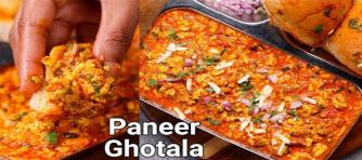 Paneer Ghotala