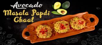 Avocado Papdi Chaat