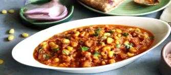 Corn butter masala