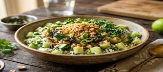 Khamang kakdi salad