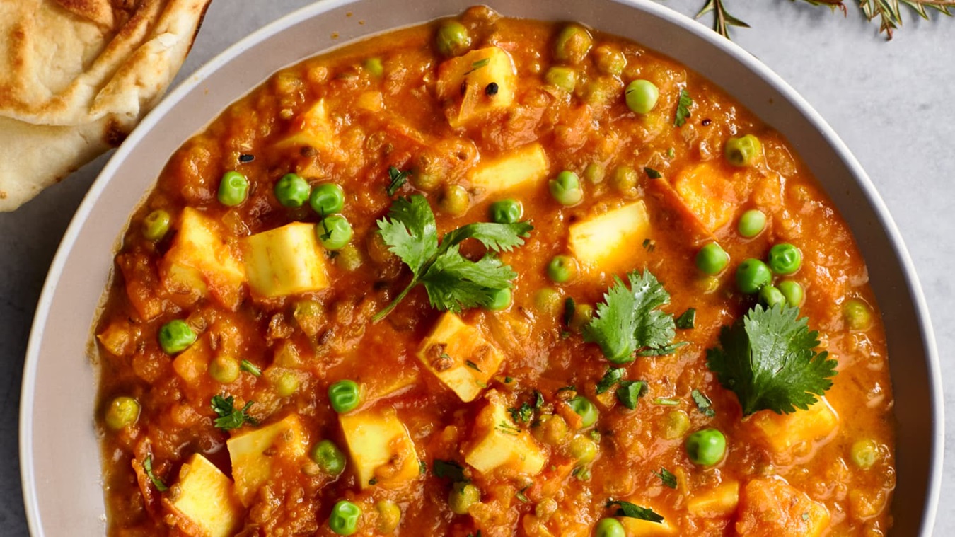 Matar (Peas) Paneer Masala